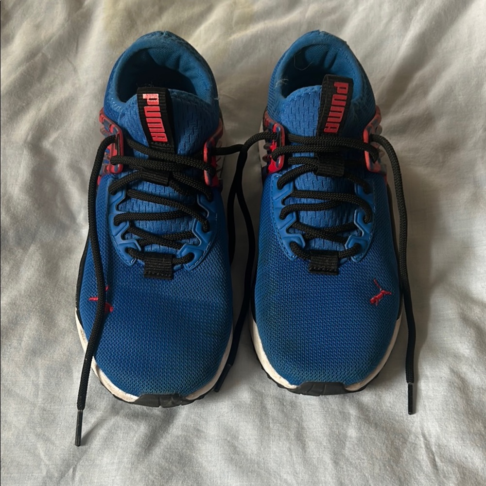 Puma Kids Blue and Pink Sneakers